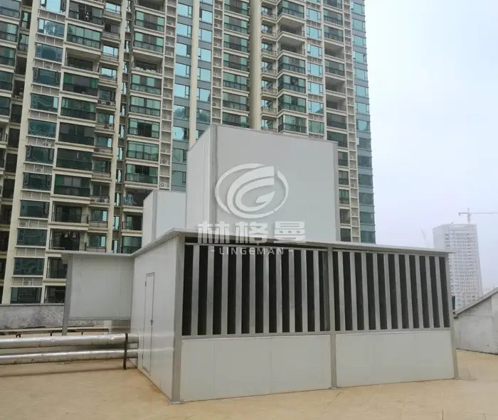 长沙恒大御景湾会所空调风冷热泵减振降噪雷竞技电竞平台工程实例
